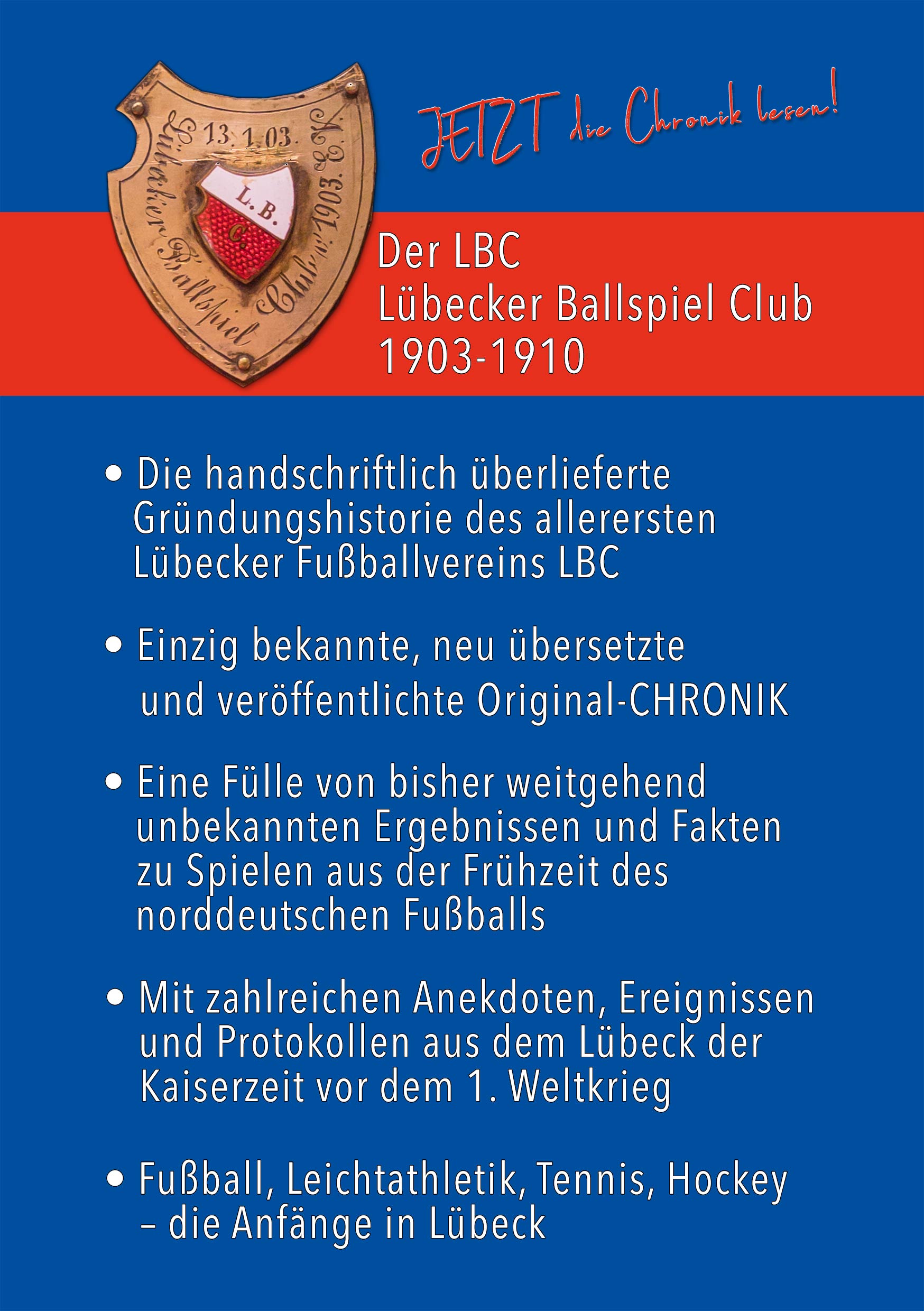 Die Chronik des LBC von 1903